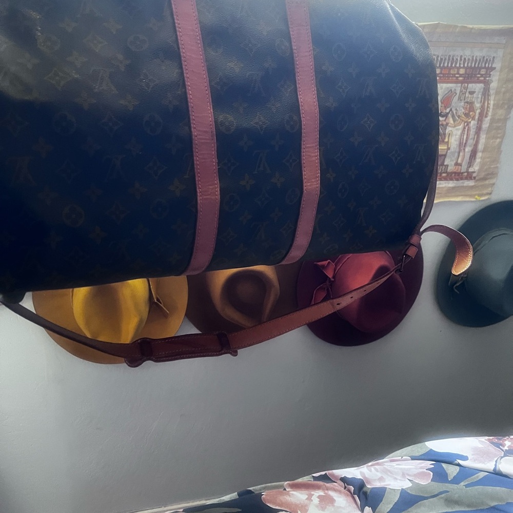 Luxury Brown Monogram Travel Bag